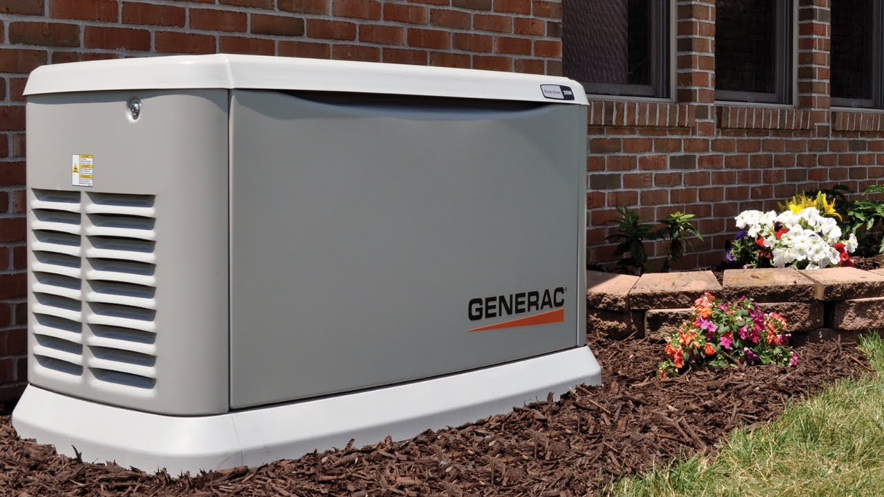 Generac Guardian Series Home Standby Generator  24kW (LP)/21kW (NG) 200 Amp Model# 7210